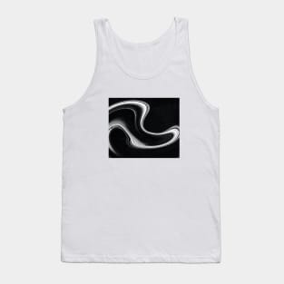 Black liquid Tank Top